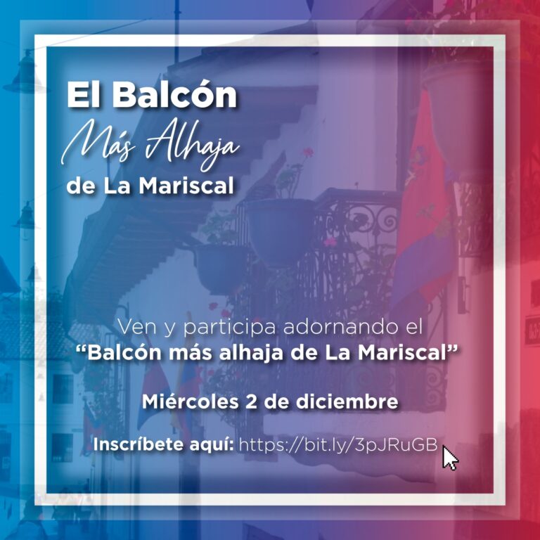 El balcón más alhaja de La Mariscal